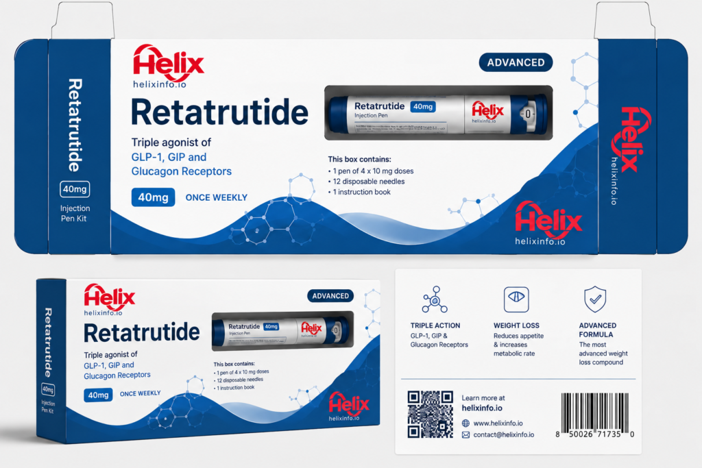 Retatrutide — HELIX pharmaceutical product